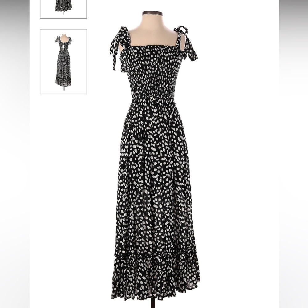 Black and white maxi Dress